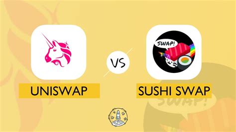 difference between uni swap and sushi swap